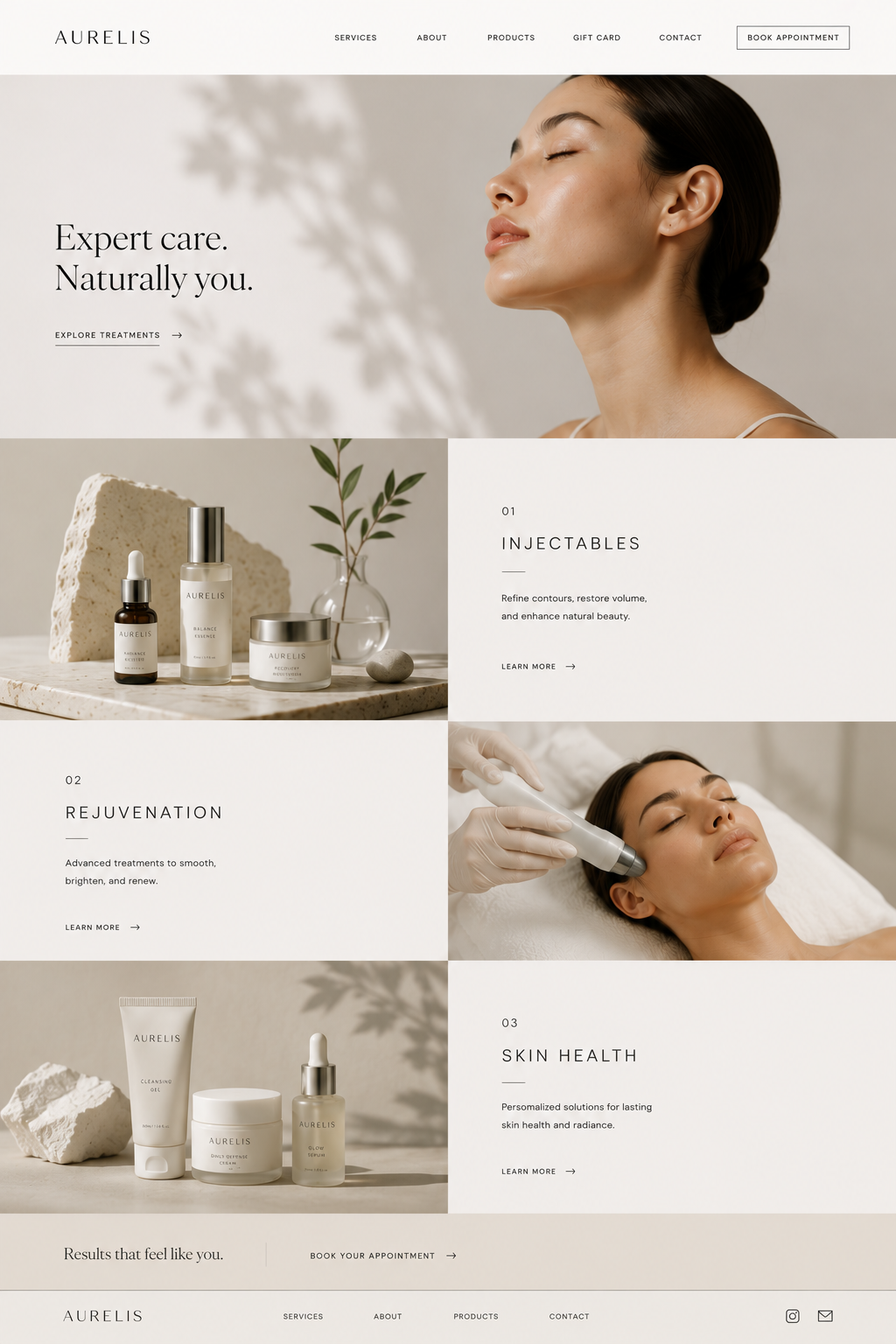 Website design — Aurelis